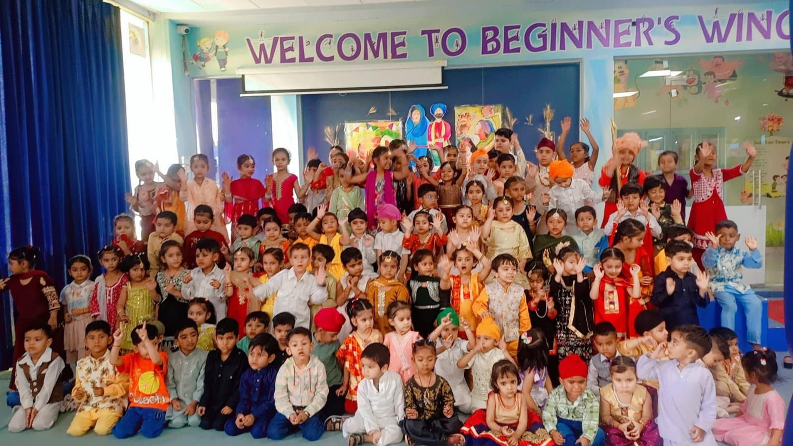 Roop Vatika School Jagraon Baisakhi Celebration